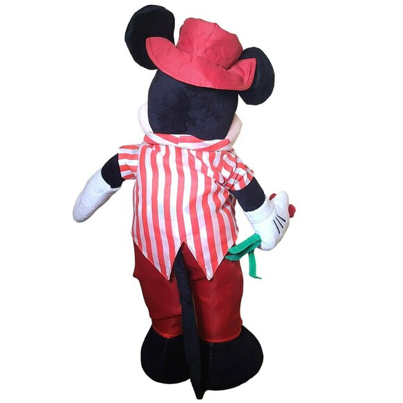 Gemmy Disney Mickey Valentine's Day 23" Standing Door Greeter Plush 2015 - Picture 2 of 10